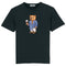 Baron Filou T-shirt T-shirt Uomo con stampa frontale Nero - Francavilla Moda